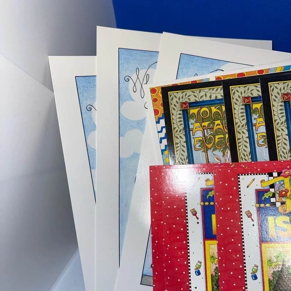 Set of 15 Mary Engelbreit cards as pictured-CUTE!!